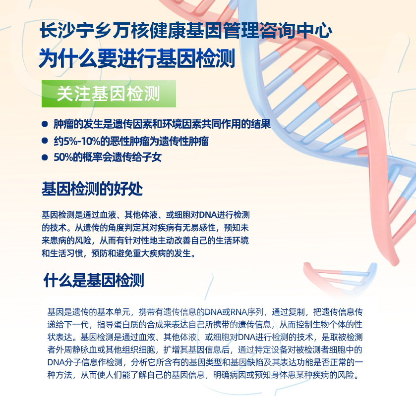 长沙基因检测中心地址电话